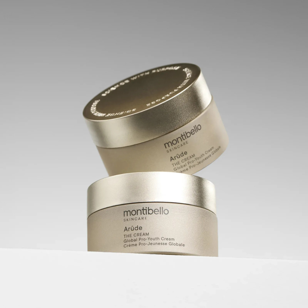 The Cream Arûde de Montibello, crema facial pro-juventud global para piel normal y mixta disponible en Estética Ito.