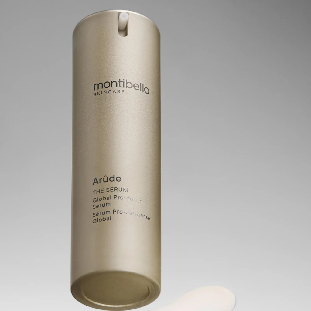 The Serum Arûde de Montibello, sérum pro-juventud global para rostro y cuello disponible en Estética Ito.