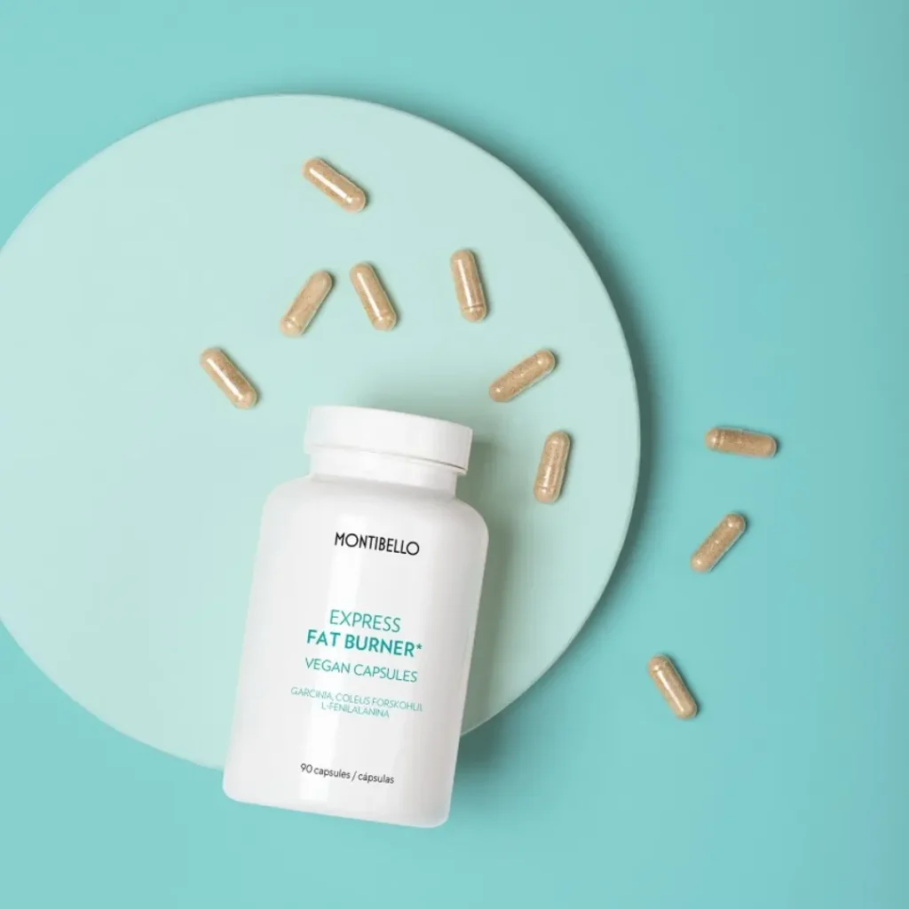 Complemento alimenticio quemagrasas Montibello Body Treat en cápsulas veganas para metabolismo de grasas y control del apetito en Estética Ito.