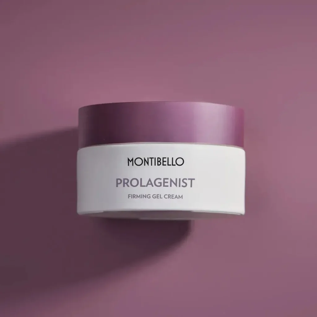 Crema gel reafirmante Montibello Prolagenist para piel mixta y grasa, tratamiento facial antiedad con colágeno en Estética Ito.