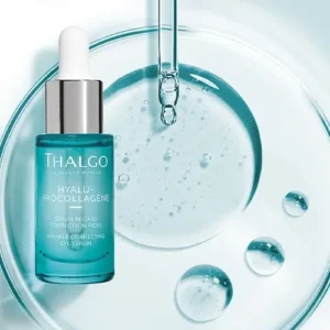 Sérum contorno de ojos Thalgo Hyalu-Procollagène con ácido hialurónico y procolágeno marino para arrugas bolsas y ojeras en Estética Ito.